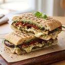 Eggplant with Pesto at La Mossa